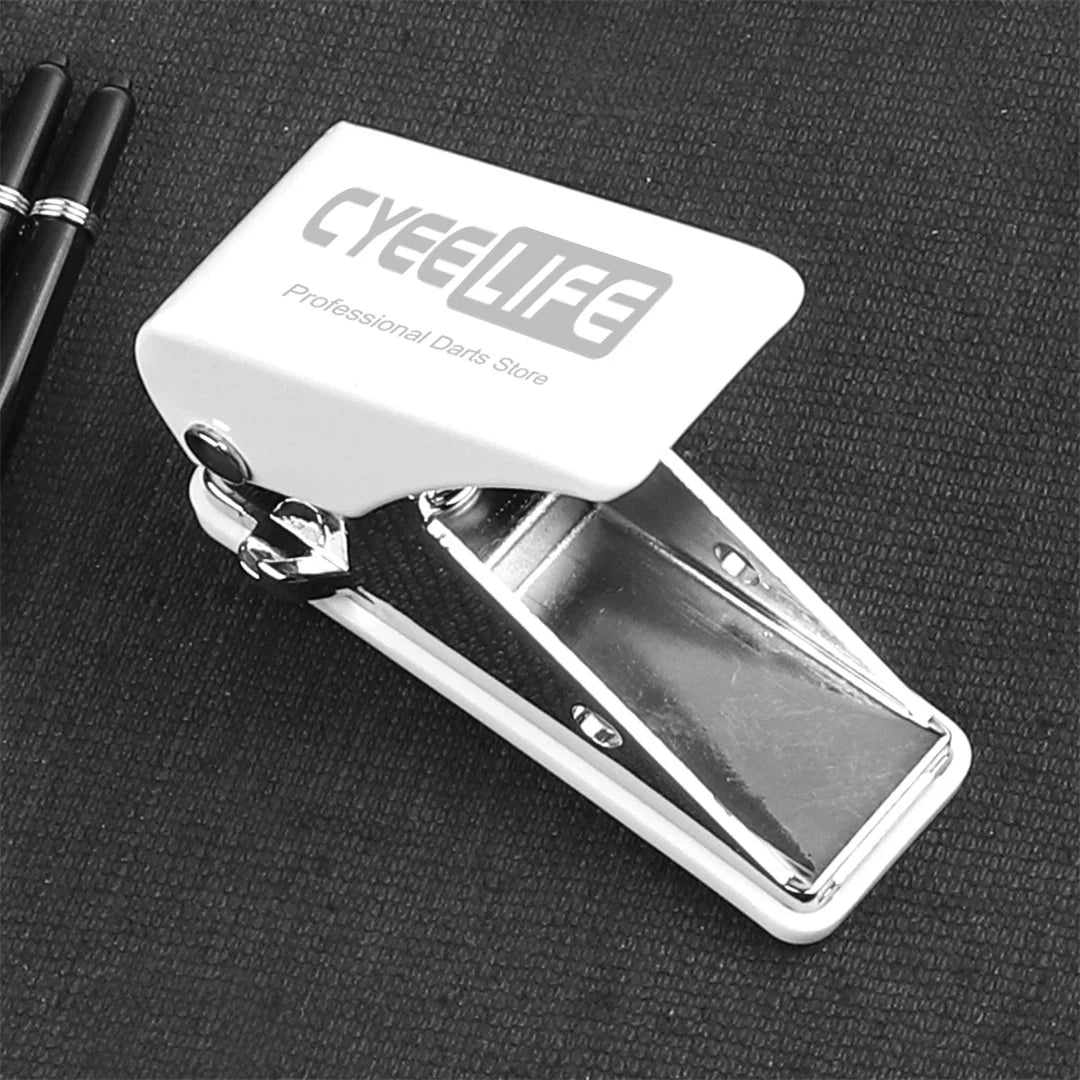 CyeeLife Dart Flights Puncher/PET Flights Punch+Metal Spring O Rings,Dart Accessories kit 4color