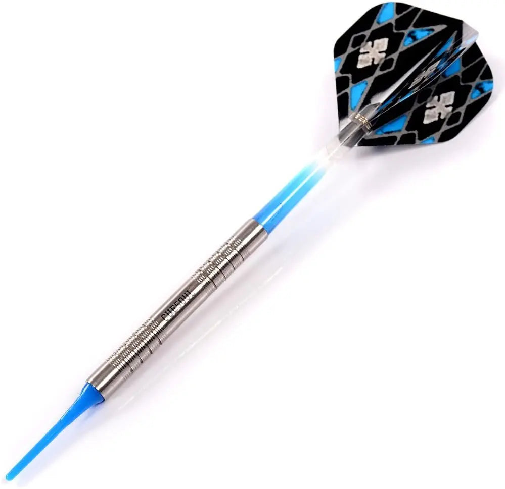 CUESOUL Soft Tip Darts Set Plastic Tip with Dart Case.16g Soft Tip
