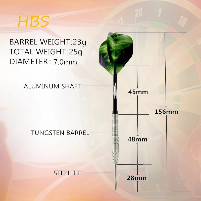 23g Tungsten Steel Dart Set Equipped with Exquisite Gift Box Indoor