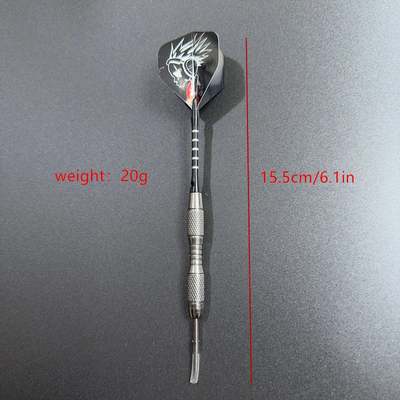 3pcs/Set Metal High-grade Imitation Tungsten Steel Needle Darts 20g