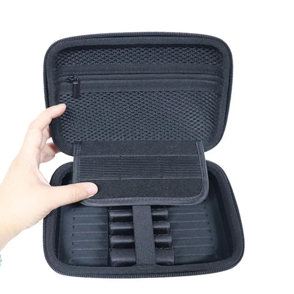 6-pack Darts Storage Bag Organizer Tip Holder Shafts Carrying Cases