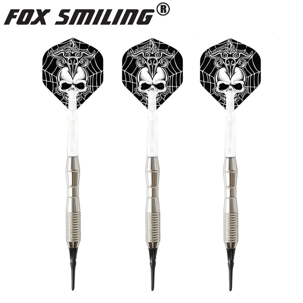 Fox Smiling 3pcs Professional Electronic Soft Tip Darts 17g 146mm