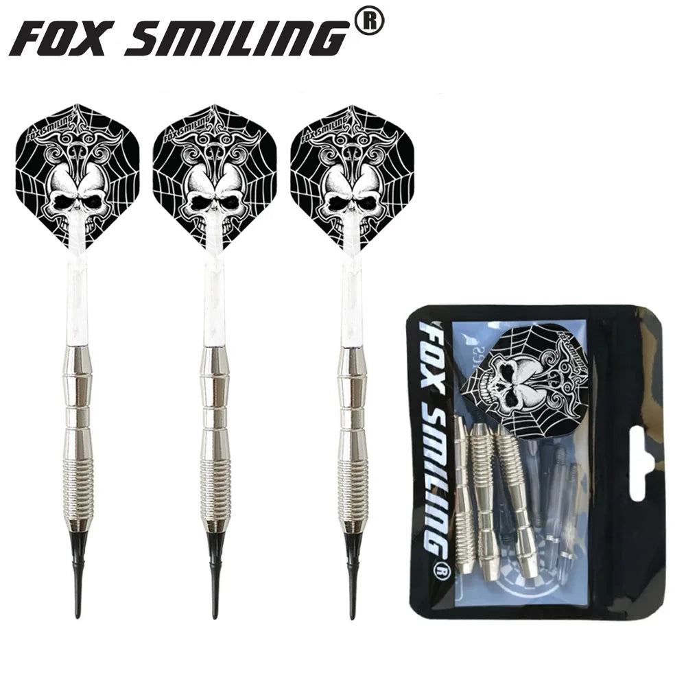 Fox Smiling 3pcs Professional Electronic Soft Tip Darts 17g 146mm