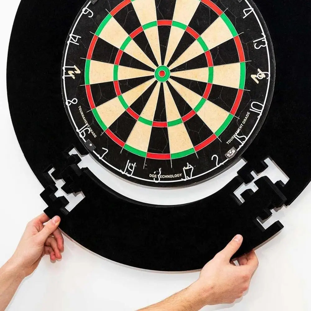 Wall Protector Board Durable Splicing Dart Board Wall Protector Ring for Easy Installation High Strength Surround for Home